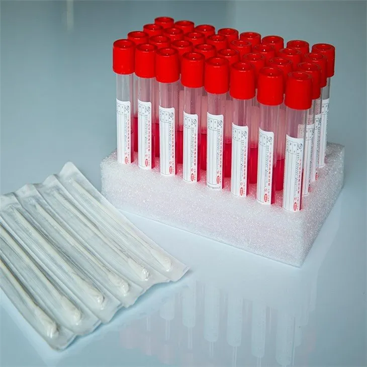 Ühekordne viiruse proovivõtutoru